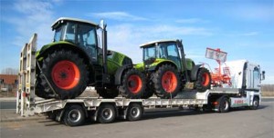 Transporte maquinaria agricola
