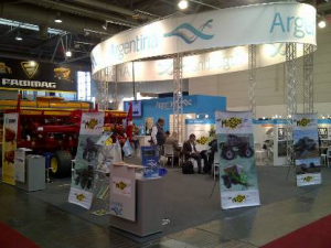 Stand argentino en Agritechnica 2013
