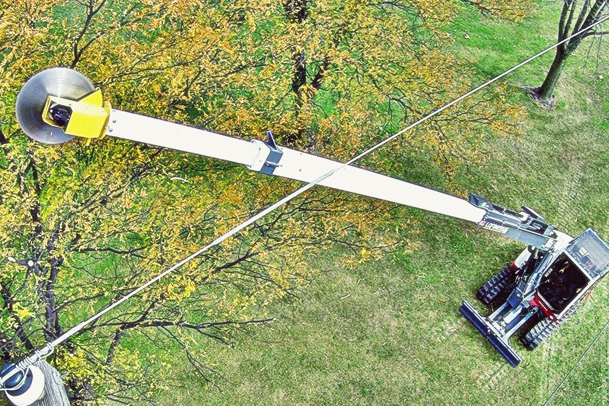 Podadora de altura con una extensión – EMAC